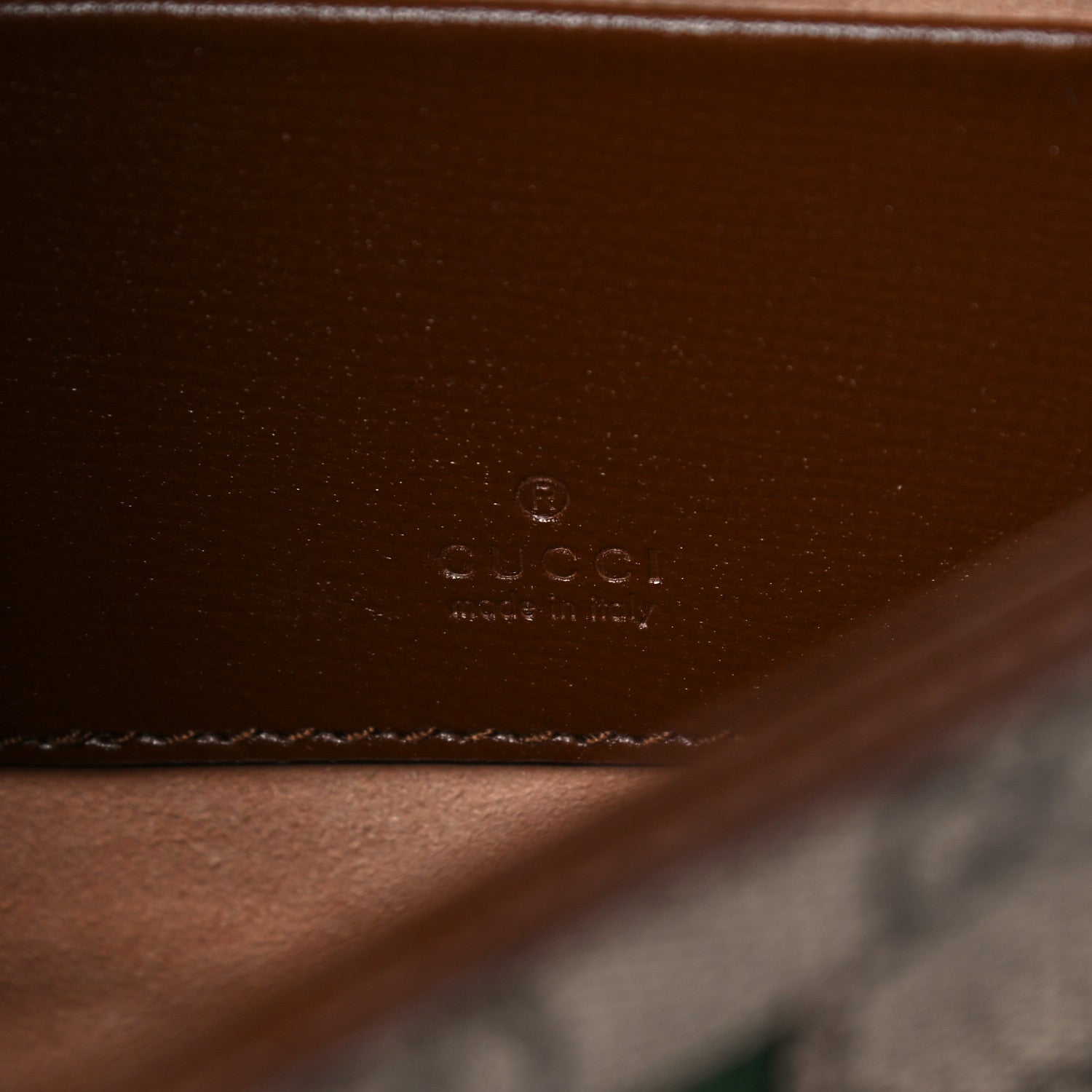 Gucci GG Supreme Monogram Azalea Calfskin Web Mini Jackie 1961 Hobo Beige Ebony Brown Sugar 6 of 10