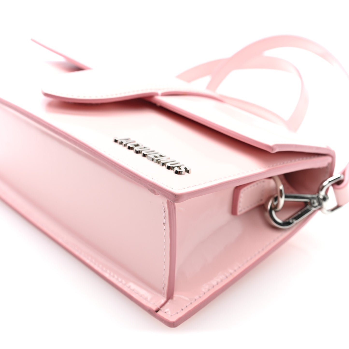 Glazed Calfskin Le Grand Bambino Pale Pink