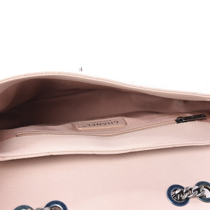 Chanel Caviar Quilted Casual Pocket Messenger Flap Light Pink 6 of 14