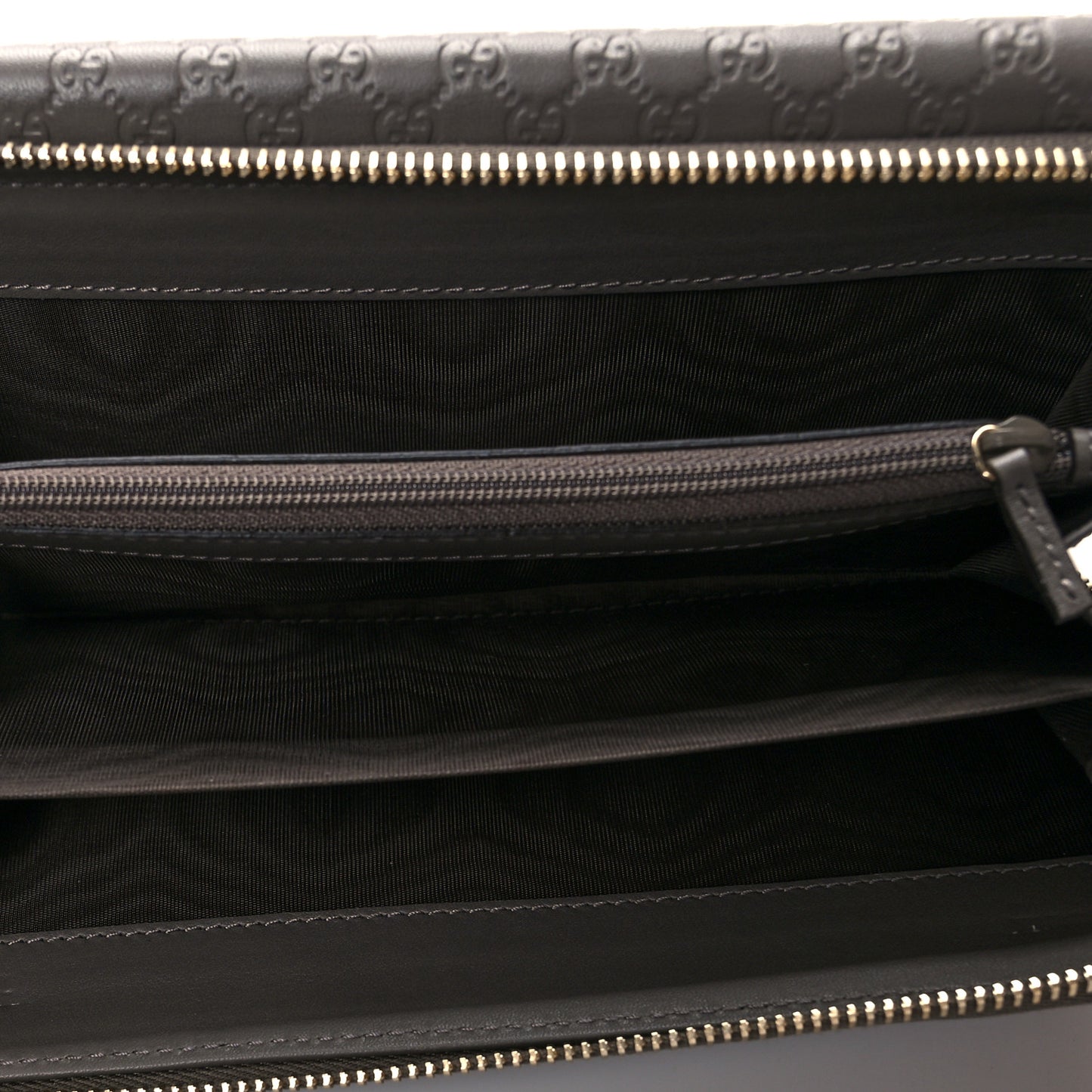 Soft Microguccissima Continental Zip Wallet Loess