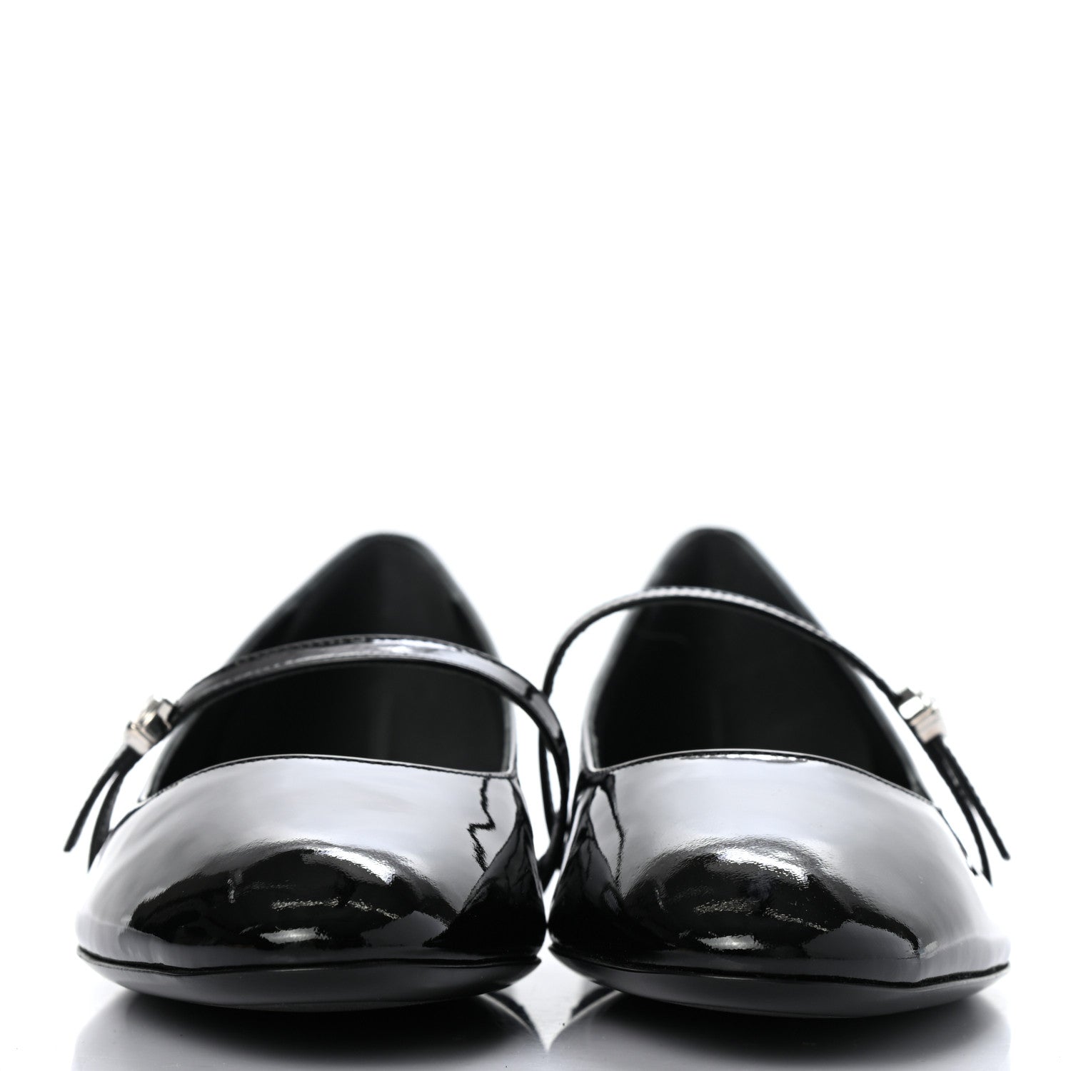 Louis Vuitton Patent Uniformes Ballet Flats 40 Black 2 of 8