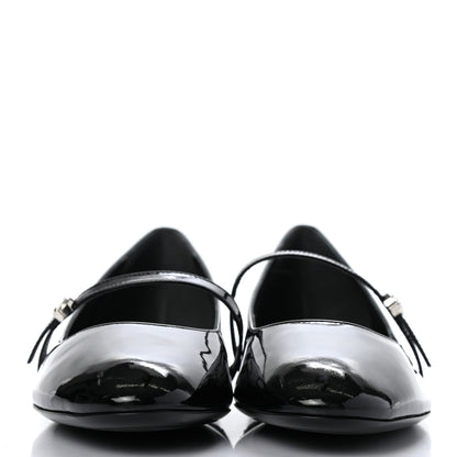 Louis Vuitton Patent Uniformes Ballet Flats 40 Black 2 of 8