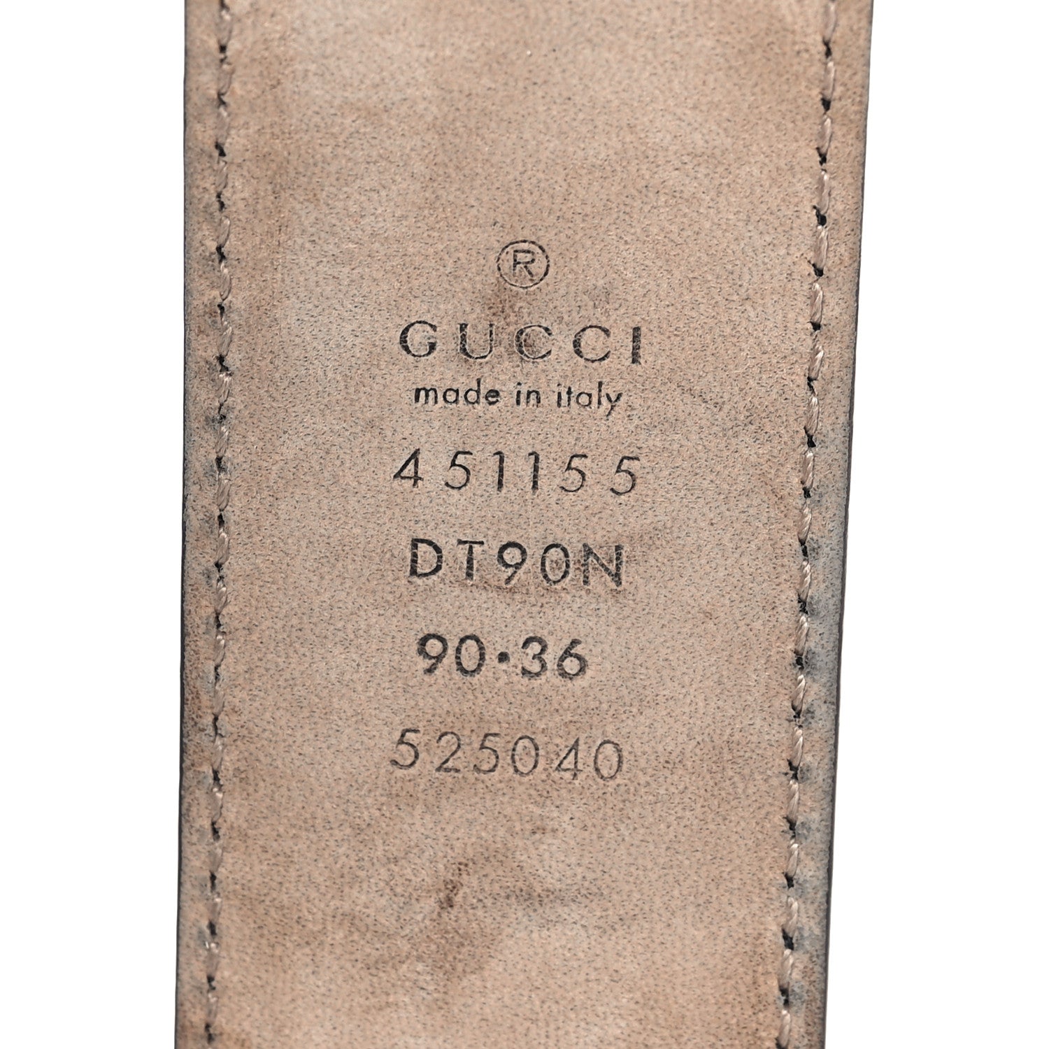 Gucci Lisse Calfskin Dionysus 35mm Belt 90 36 Black 3 of 6