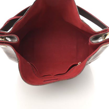 Louis Vuitton Damier Ebene Caissa Hobo Cherry 5 of 18