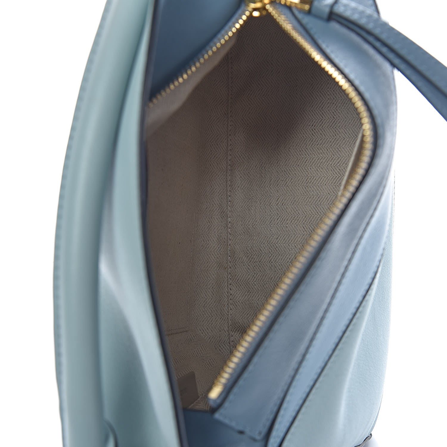 Loewe Calfskin Small Puzzle Bag Aqua Light Blue Stone Blue 7 of 11