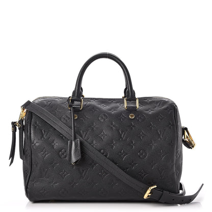 Louis Vuitton Empreinte Speedy Bandouliere 30 Black 1 of 7