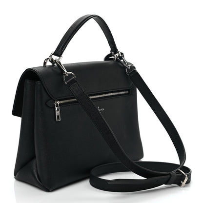 Louis Vuitton Soft Calfskin My Lockme Top Handle Vanille Black 3 of 8