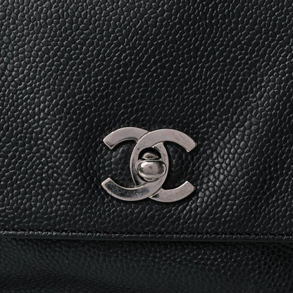 Chanel Caviar CC Backpack Black 7 of 9