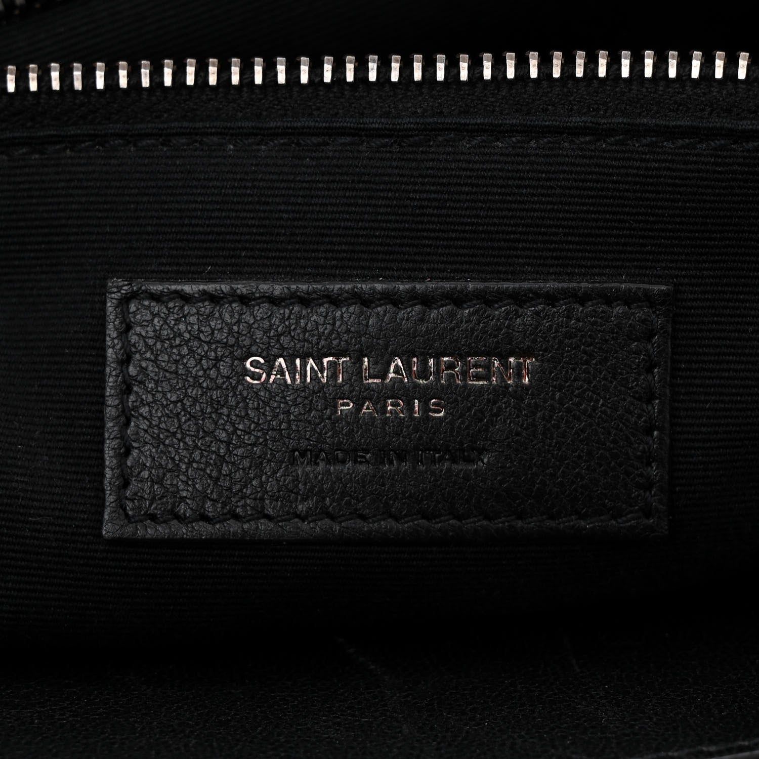 Saint Laurent Crinkled Calfskin Matelasse Monogram Medium Niki Chain Satchel Pebble 6 of 11