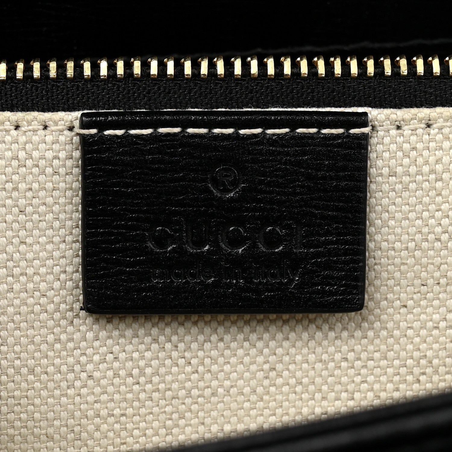 Gucci Azalea Calfskin Tri-Color Horsebit 1955 Shoulder Bag Mystic White Sun Oil Black 6 of 11
