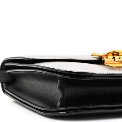 Celine Box Calfskin Medium Classic Box Flap Bag Black 9 of 13