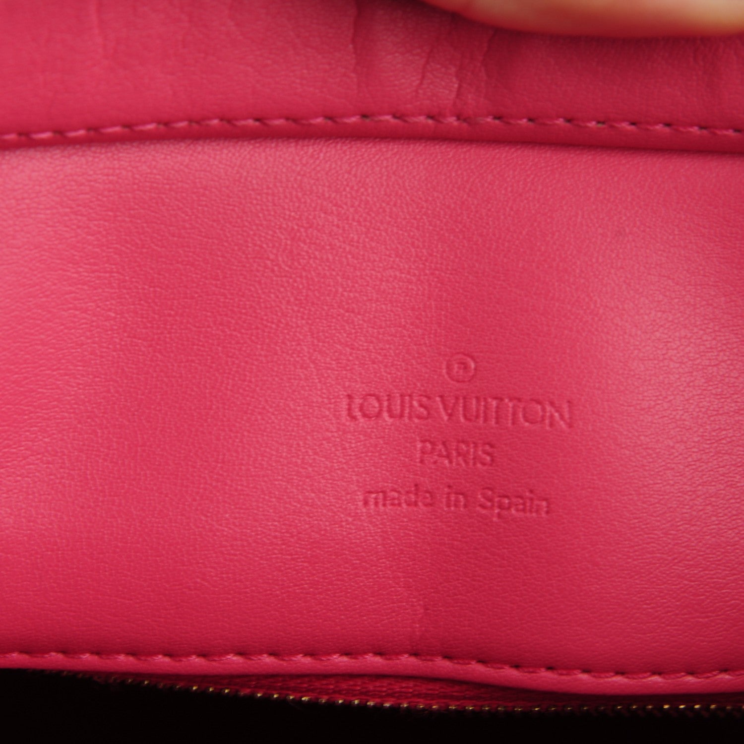 Louis Vuitton Vernis Houston Framboise 5 of 7