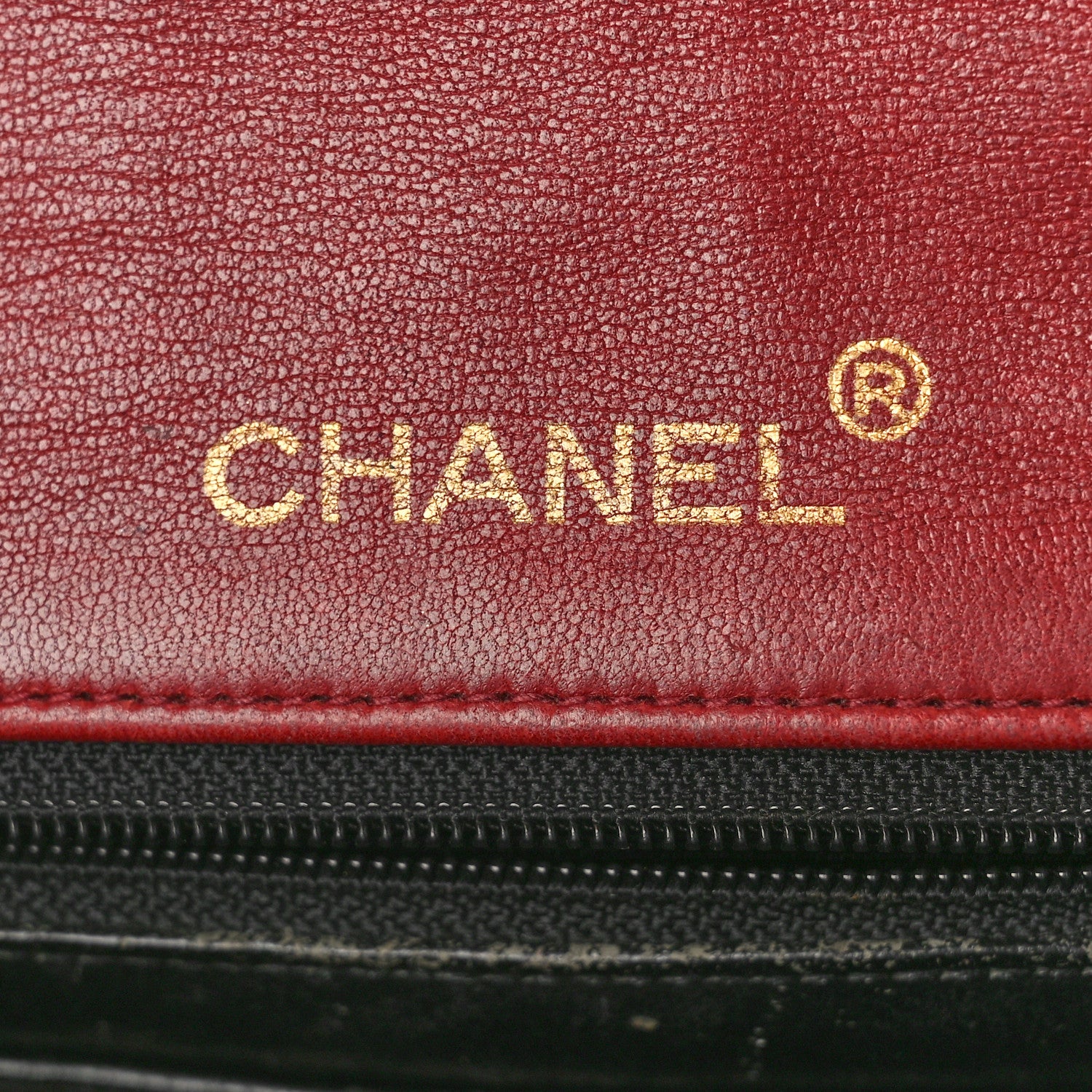 Chanel Lambskin Quilted Mini Square Flap Red 6 of 12