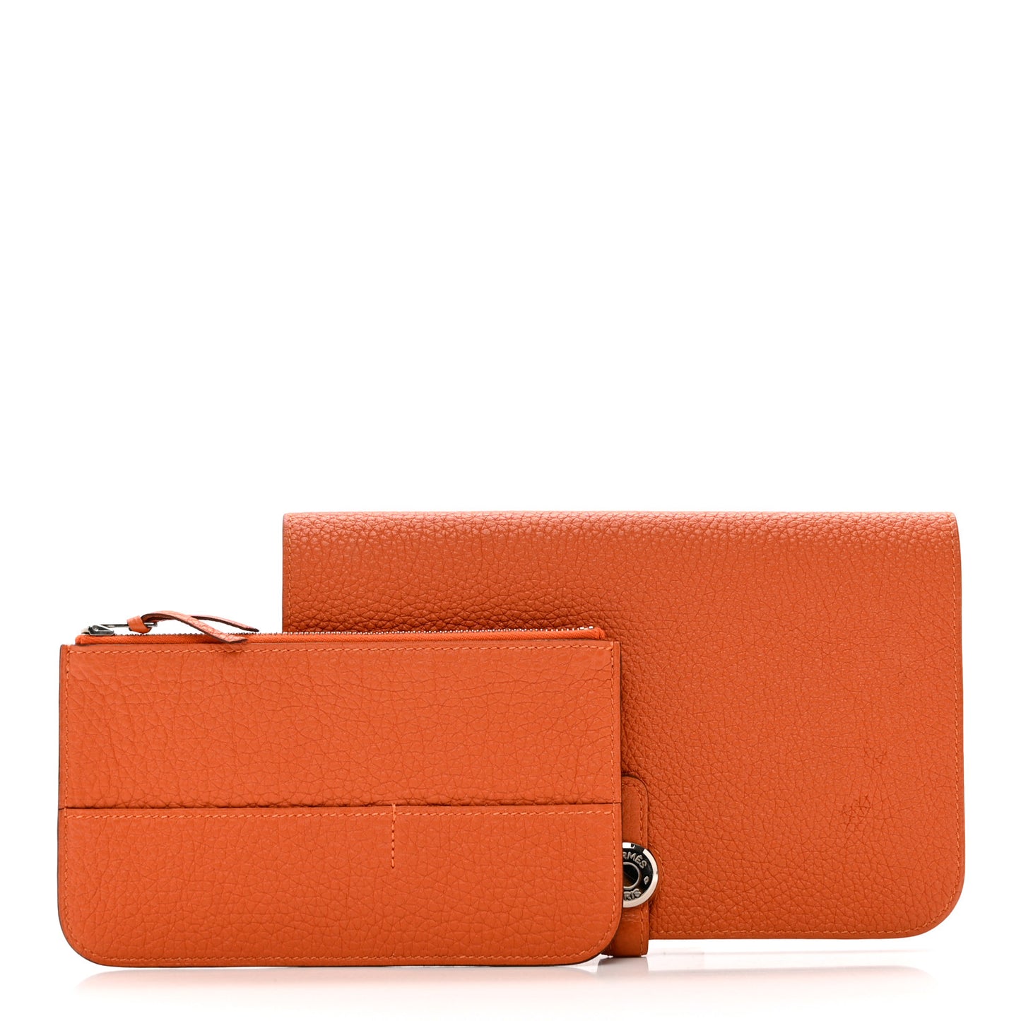 Togo Dogon Duo Wallet Orange