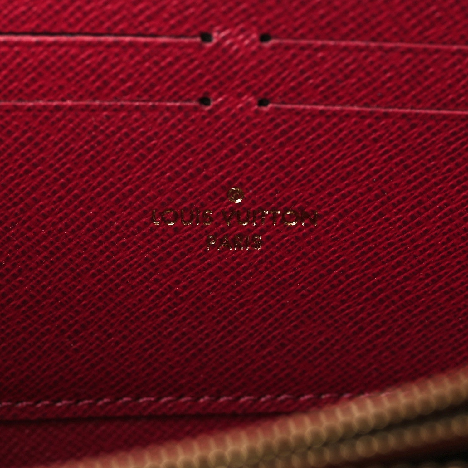 Louis Vuitton Monogram Zippy Wallet Fuchsia 6 of 6