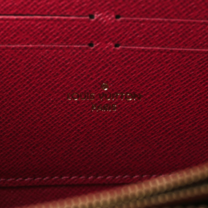 Louis Vuitton Monogram Zippy Wallet Fuchsia 6 of 6
