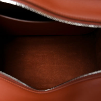 Loro Piana Smooth Calfskin Medium Sesia Kummel 6 of 10