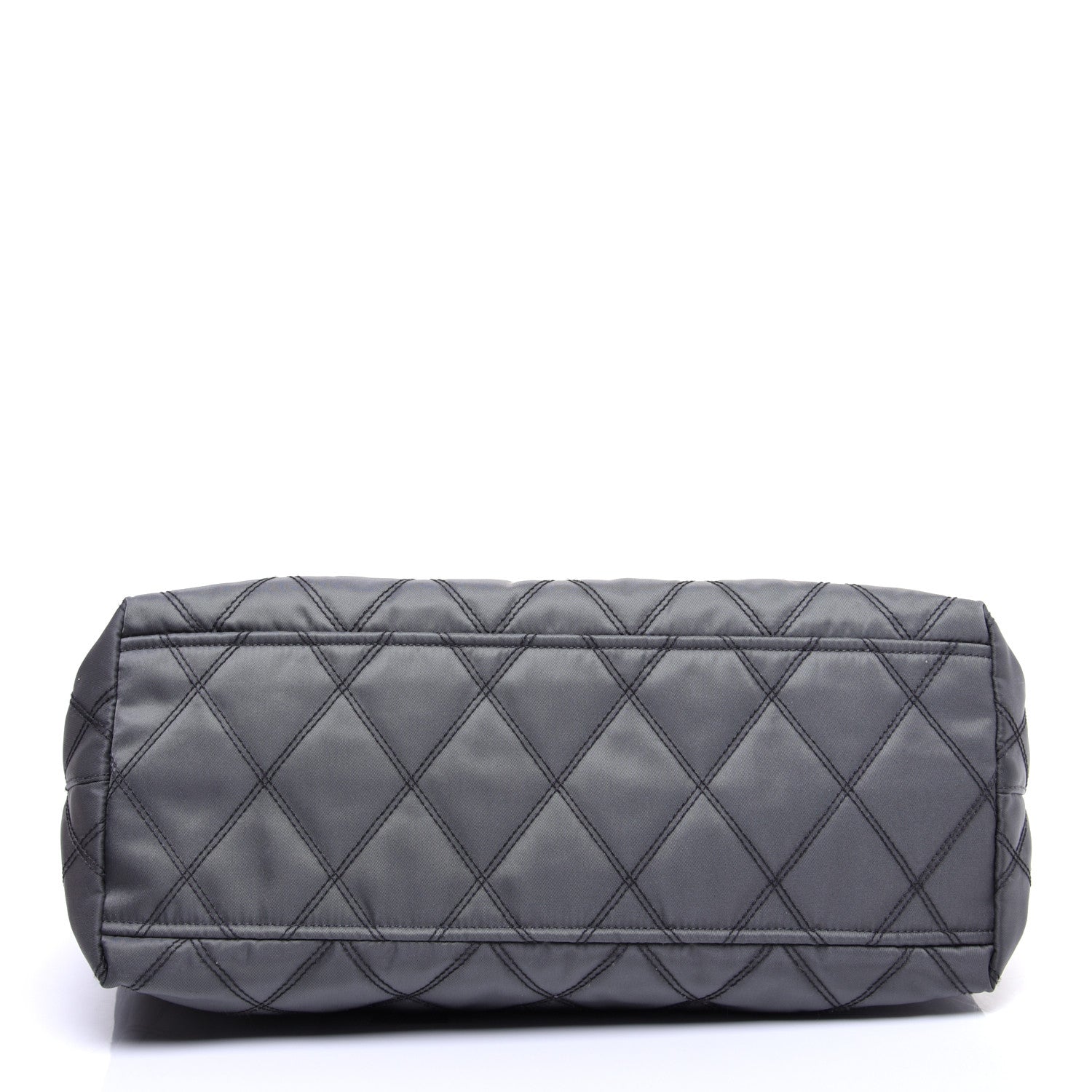 Prada Nylon Tessuto Impuntu Quilted Shopper Tote Ardesia 9 of 11