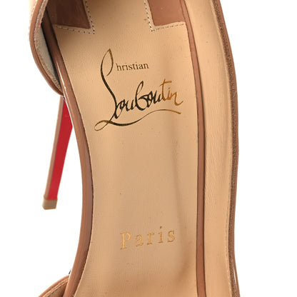 Christian Louboutin Patent Iriza 100 Pumps 39 Nude 7 of 7