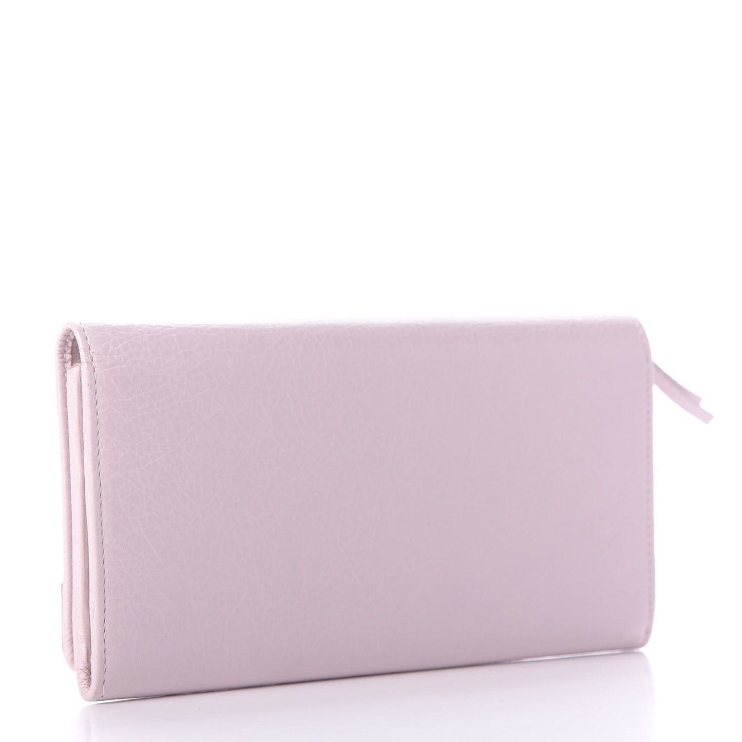 Agneau Classic Hardware Money Wallet Rose Poudre