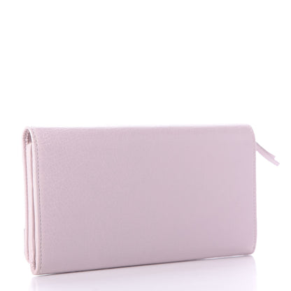 Balenciaga Agneau Classic Hardware Money Wallet Rose Poudre 3 of 10