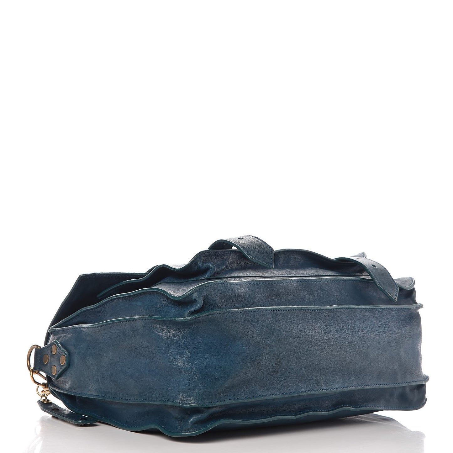Lambskin Medium PS1 Satchel Sea Blue
