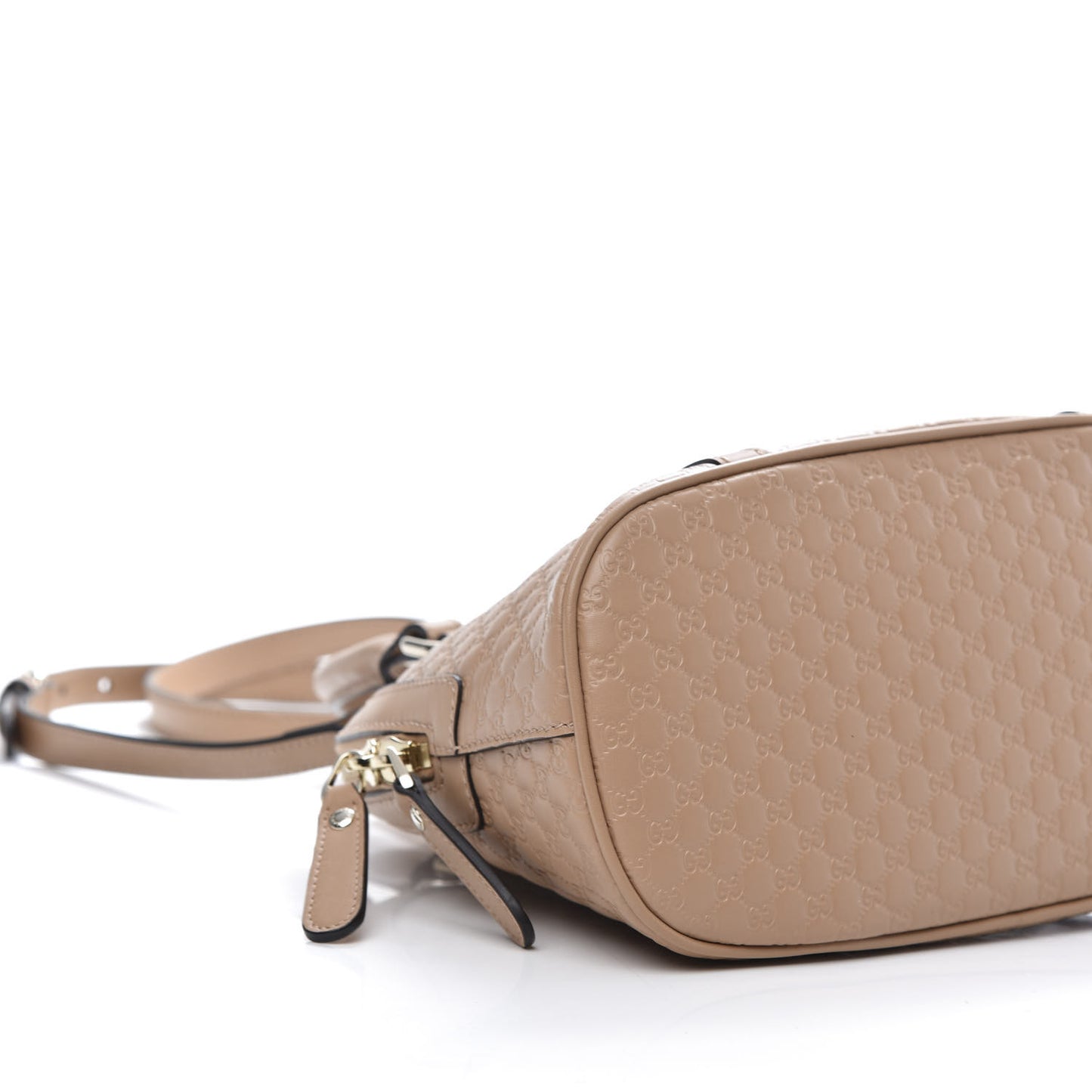 Soft Microguccissima Mini Dome Bag Camelia