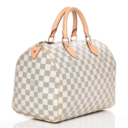 Louis Vuitton Damier Azur Speedy 30 3 of 7