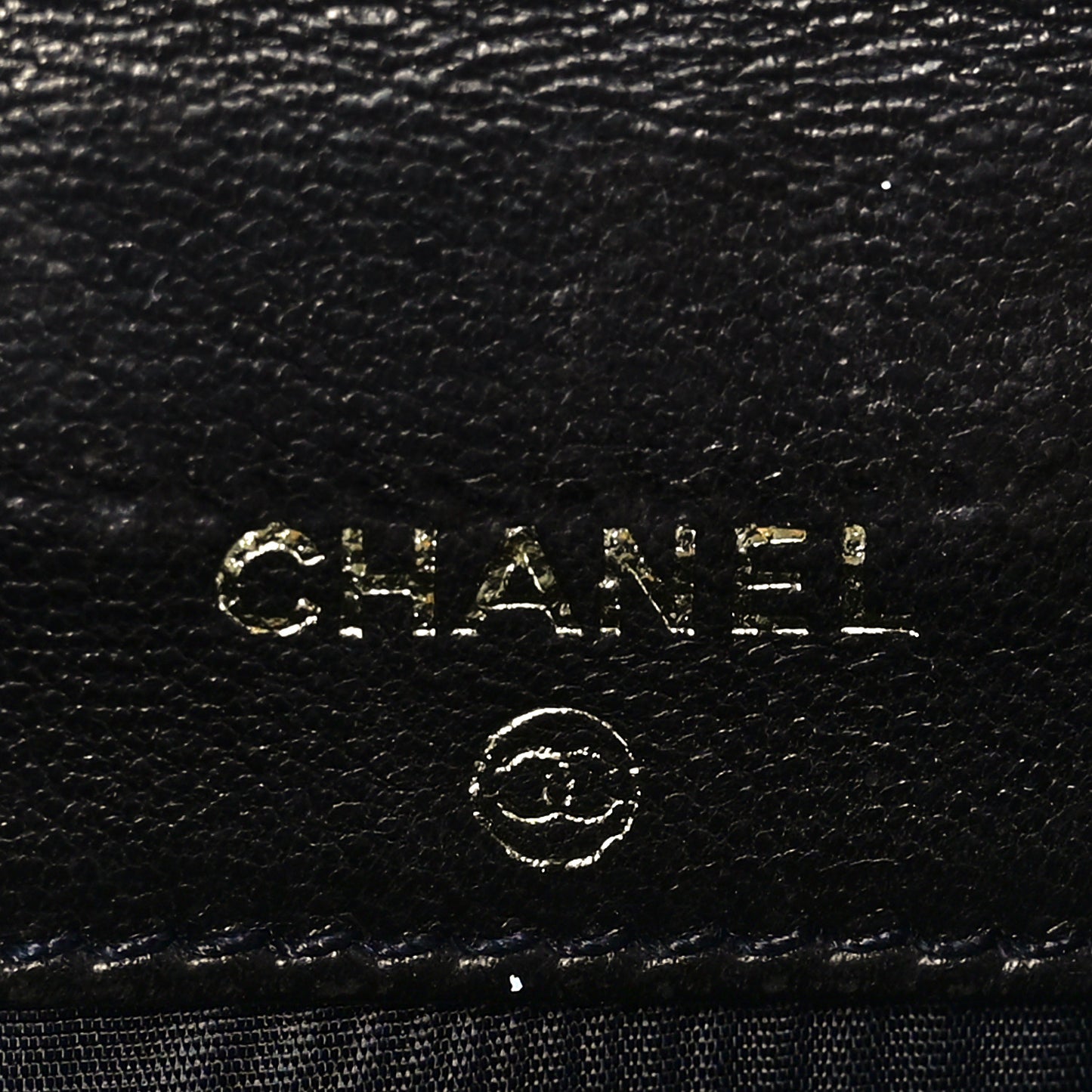 Caviar Timeless CC Compact French Wallet Black