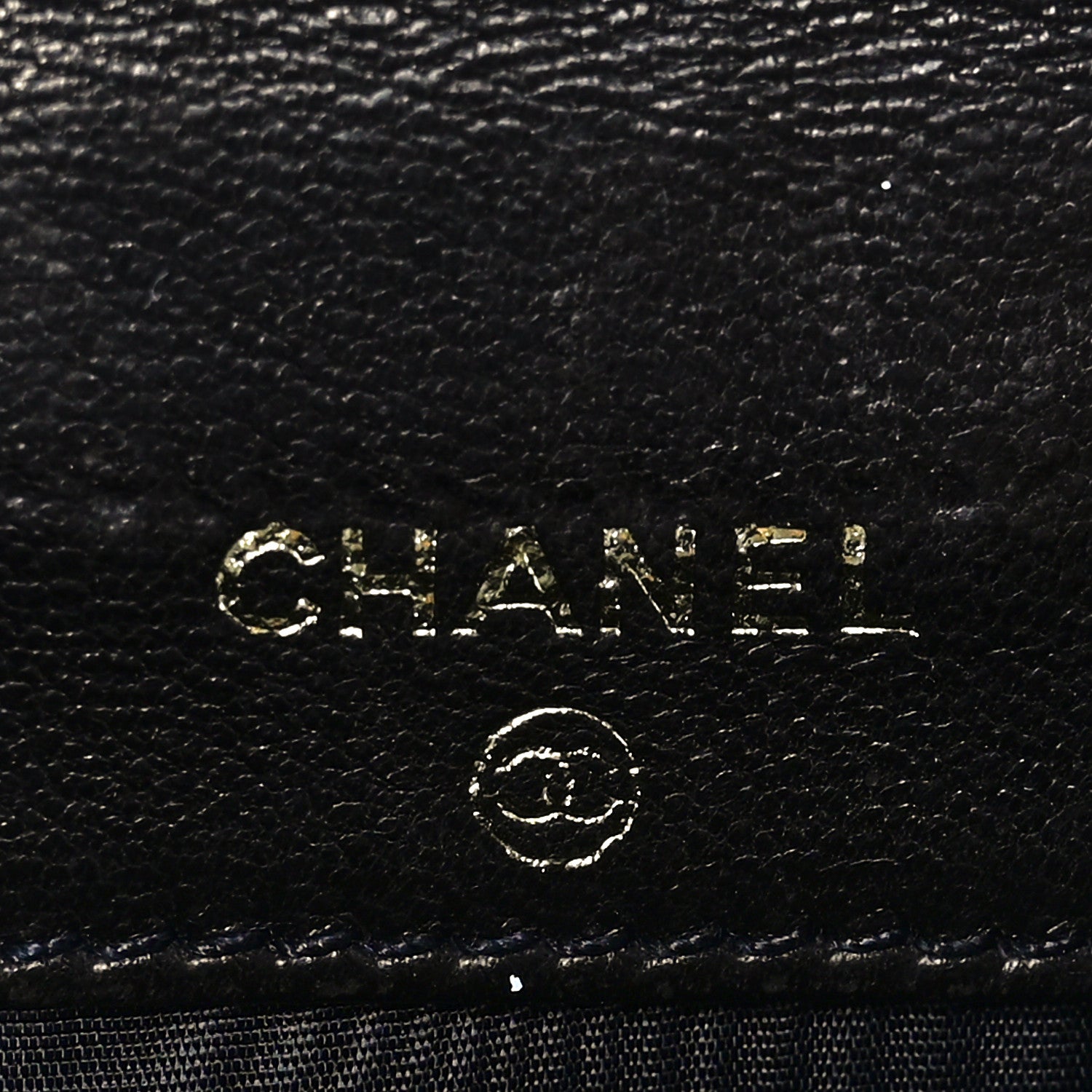 Chanel Caviar Timeless CC Compact French Wallet Black 7 of 9