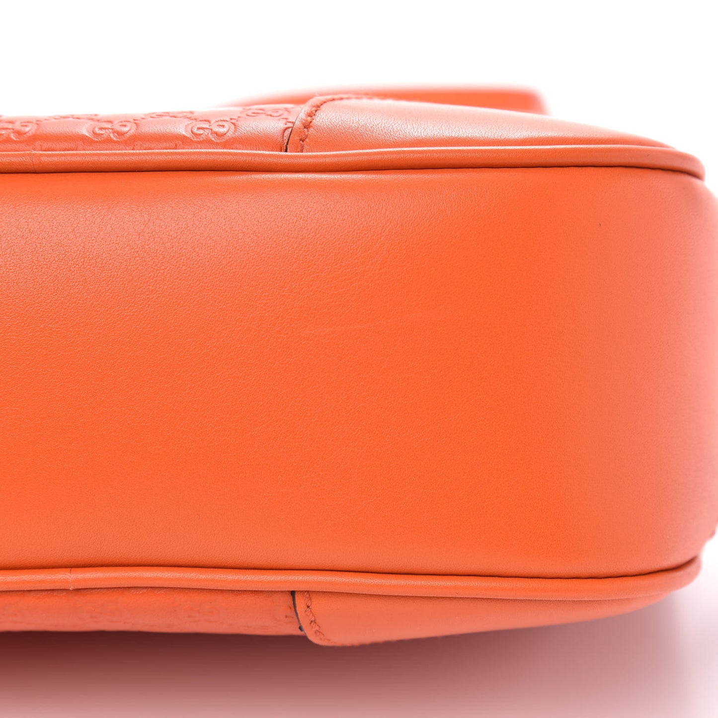 Soft Microguccissima Mini Bree Messenger Bag Sun Orange