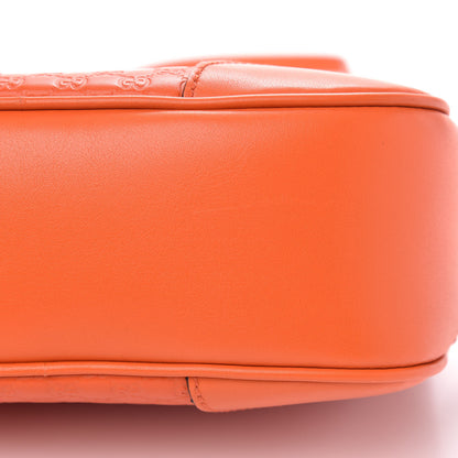 Gucci Soft Microguccissima Mini Bree Messenger Bag Sun Orange 11 of 11