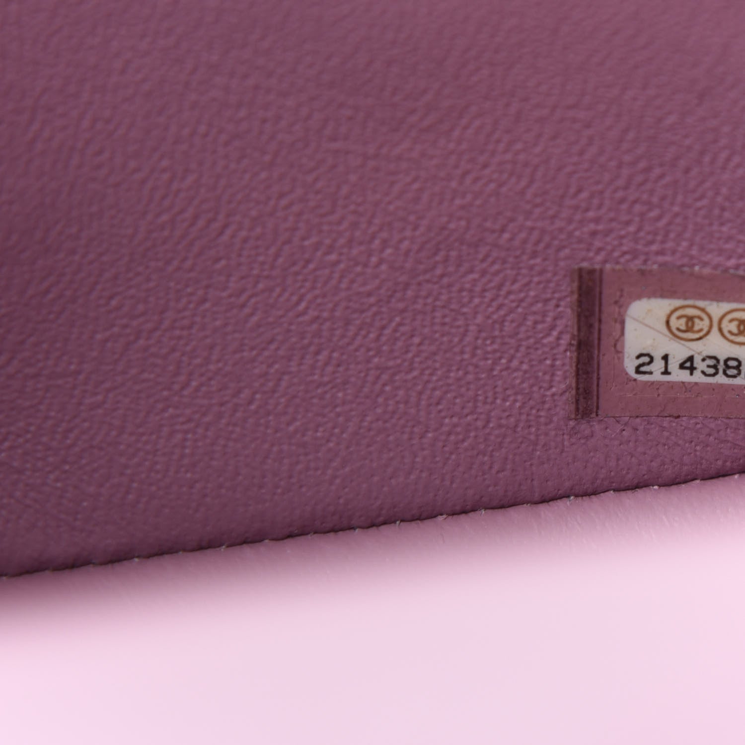 Chanel Lambskin Quilted Mini Rectangular Flap Purple 9 of 11