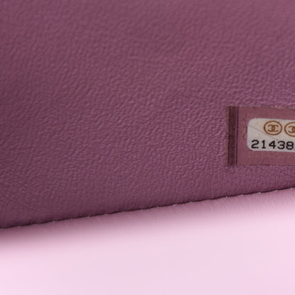Chanel Lambskin Quilted Mini Rectangular Flap Purple 9 of 11
