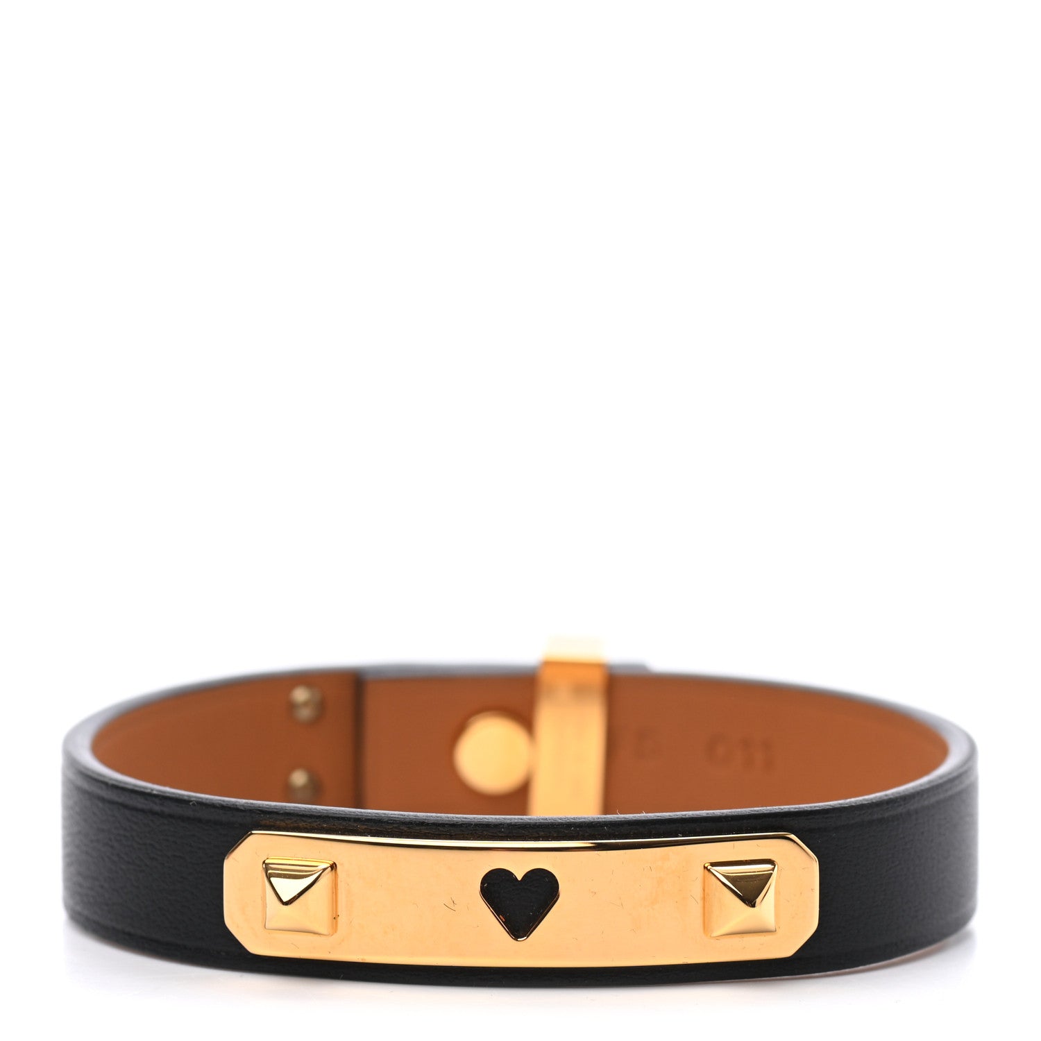 Hermes Swift As De Coeur Bracelet T3 Black 1 of 3