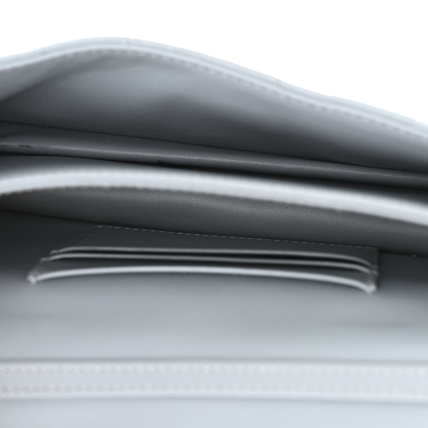 Lambskin Cannage Mini My Dior Top Handle Clutch Cloud Blue
