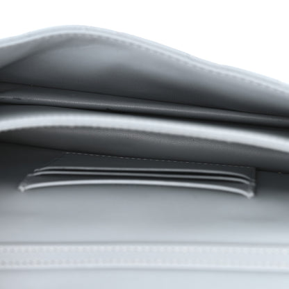 Christian Dior Lambskin Cannage Mini My Dior Top Handle Clutch Cloud Blue 5 of 14