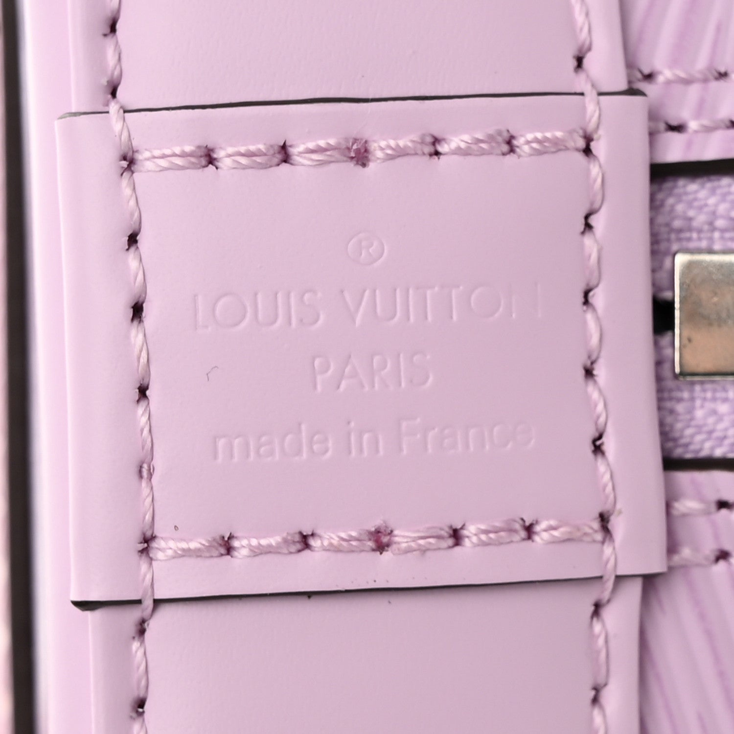 Louis Vuitton Epi Jacquard Alma BB Light Pink 6 of 11