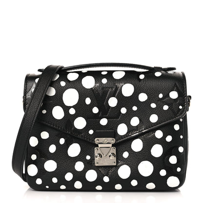 Louis Vuitton LV x YK Empreinte Monogram Giant Pochette Metis Black 1 of 10