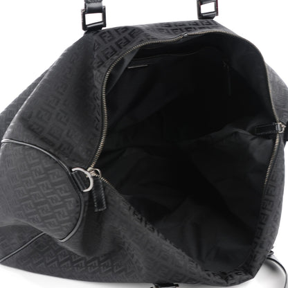 Fendi Zucchino Large Travel Tote Black 5 of 7