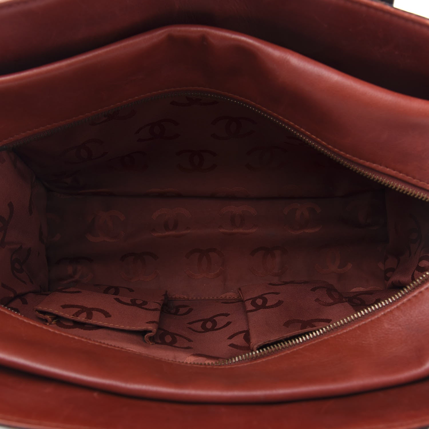 Chanel Alligator Calfskin Tote Dark Brown 5 of 12