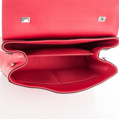 Louis Vuitton Soft Calfskin Lockme II Top Handle Rubis 5 of 6