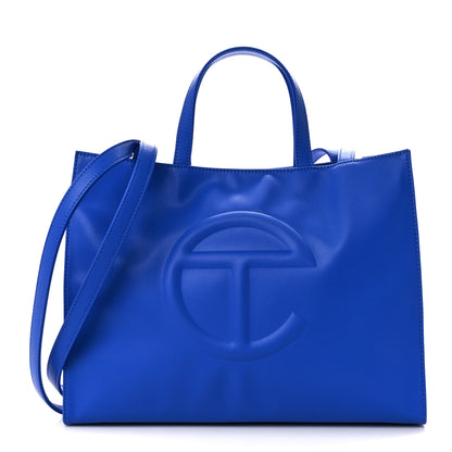 Telfar Vegan Leather Medium Shopping Bag Painters Tape 1 of 10