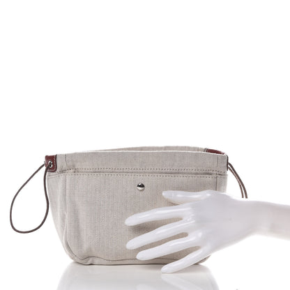 Hermes Canvas Barenia Fourbi 20 PM Pouch Naturel Fauve 2 of 9