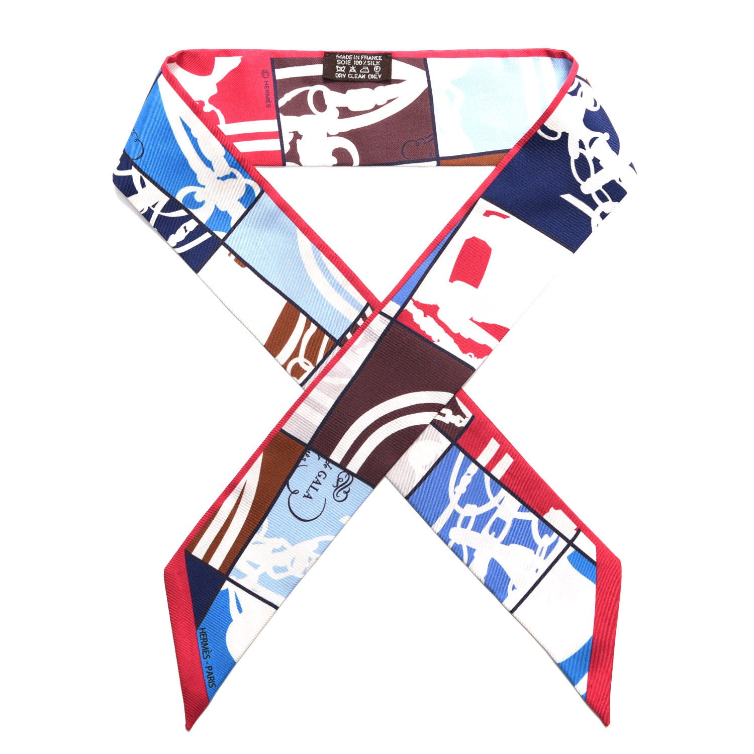 Hermes Silk En Desordre Twilly 1 of 6