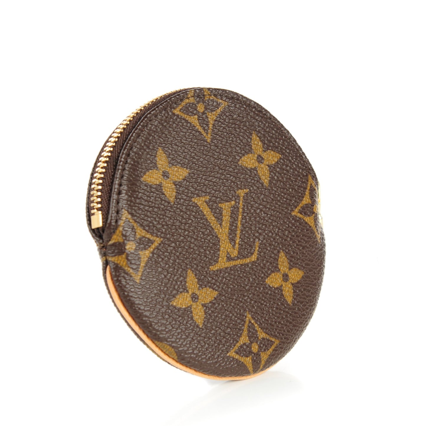 Monogram Round Coin Purse