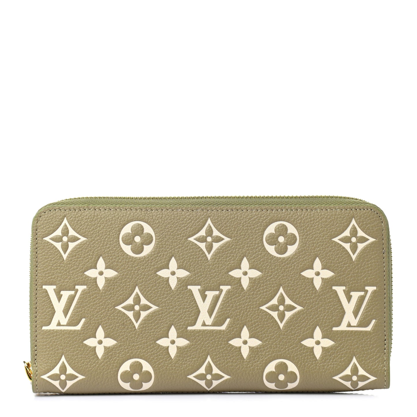 Empreinte Monogram Spring in the City Zippy Wallet Kaki Beige Cream
