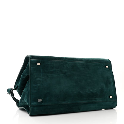 The Row Suede Soft Margaux 15 Teal Green 4 of 9