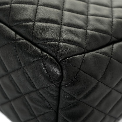 Chanel Lambskin Quilted Mini CC Chain Bucket Bag Black 13 of 16
