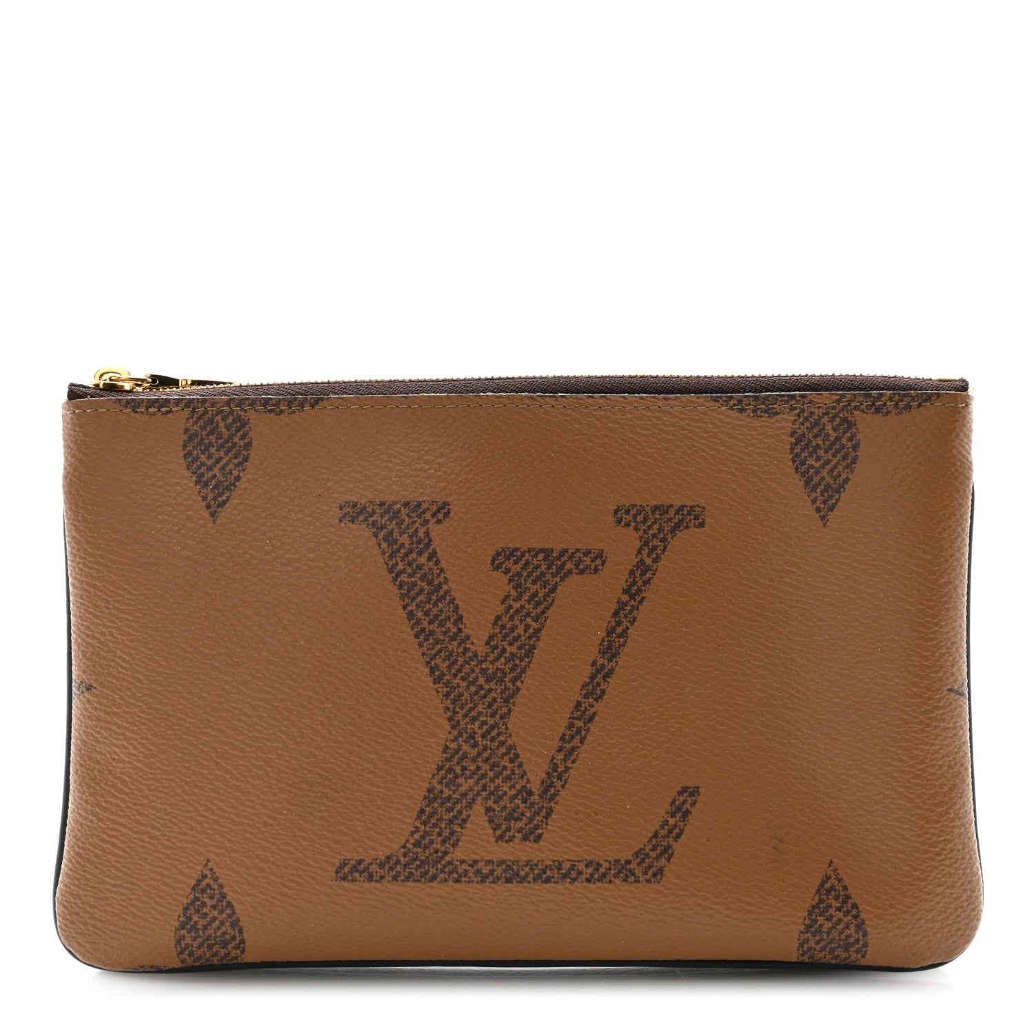 Louis Vuitton Reverse Monogram Giant Double Zip Pochette 1 of 6